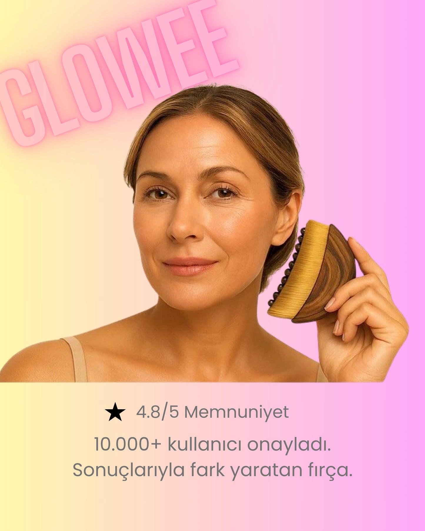 Glowee™ – Lenf Drenajı Yüz Masaj Fırçası
